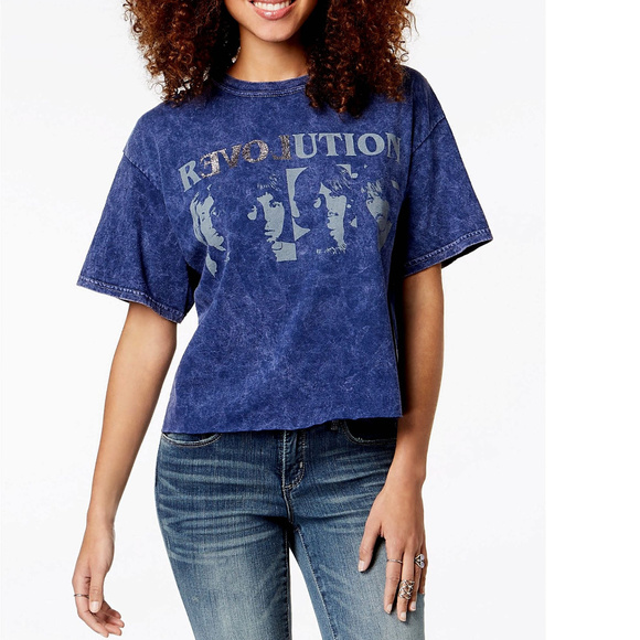 Beatles Revolution True Vintage rock Official Tee L NWT - Picture 1 of 3